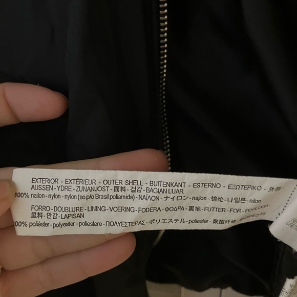 Zara TRF Satin Bomber Jacket - Picture 3 of 9